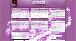 Desktop Screenshot of irenedoria.com